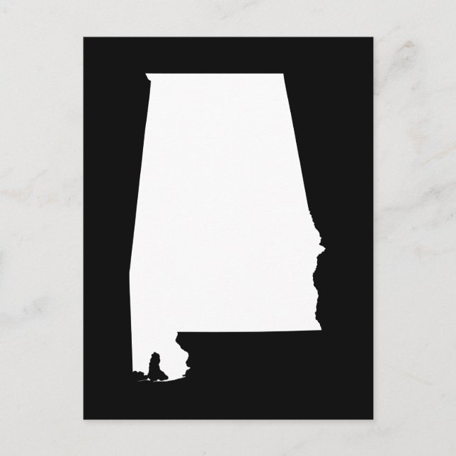 Create Your Own Alabama Moving Announcement Postcard (Front)