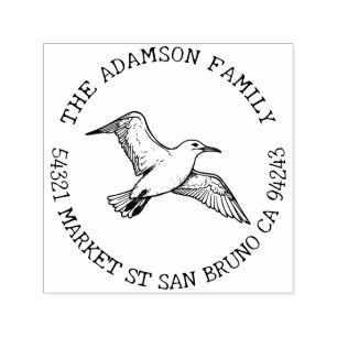 Create Your Own Albatross Name Return Address Self-inking Stamp