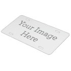 Create Your Own Aluminum License Plate