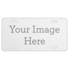 Create Your Own Aluminum License Plate