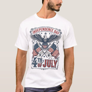 Create Your Own American Independence Day Sketched T-Shirt