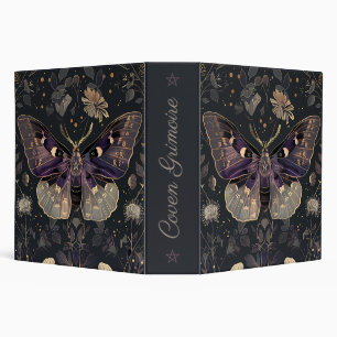 Create Your Own Amethyst Sage Moth Garden Binder