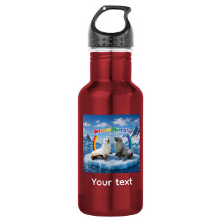 Create Your Own Antarctic Wildlife 532 Ml Water Bottle
