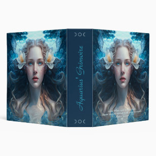 Create Your Own Aquarius Sun Sign Zodiac Goddess Binder