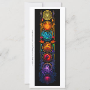 Create Your Own Archaic Gold Elemental Bookmark