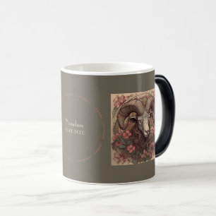 Create Your Own Art Nouveau Aries Zodiac Magic Mug