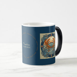 Create Your Own Art Nouveau Cancer Zodiac Magic Mug