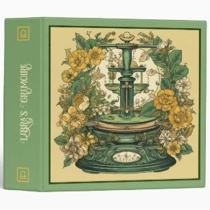 Create Your Own Art Nouveau Libra Zodiac Binder