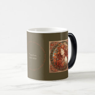 Create Your Own Art Nouveau Virgo Zodiac Magic Mug