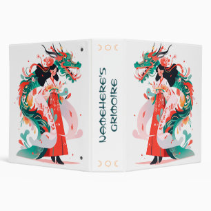 Create Your Own Asian Chinese Dragon Goddess Binder