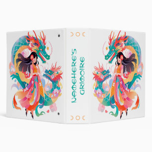 Create Your Own Asian Chinese Dragons Maiden Binder
