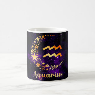 Create Your Own Astrology Zodiac Aquarius Magic Mug