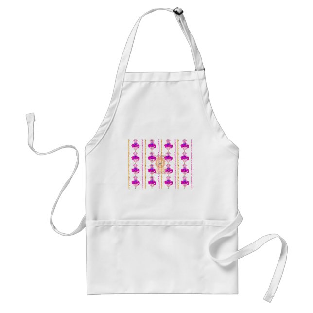 Create Your Own Baby Fun Lion Cub Text Design Standard Apron (Front)