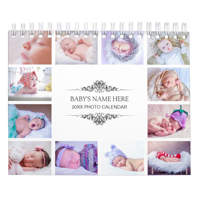 Create Your Own Baby Photos 2024 Calendar (Cover)