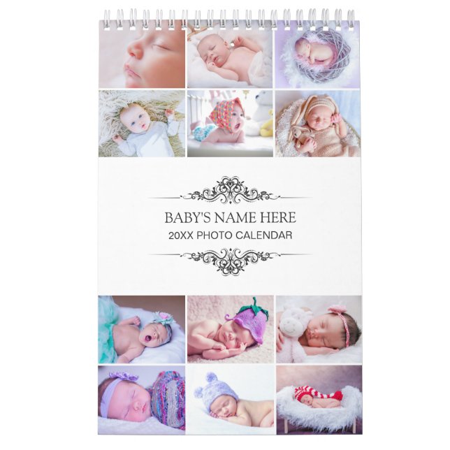 Create Your Own Baby Photos 2025 Calendar (Cover)