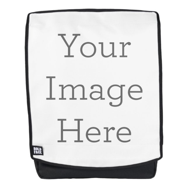 Adult Backpack, Backpack + Face (Front)