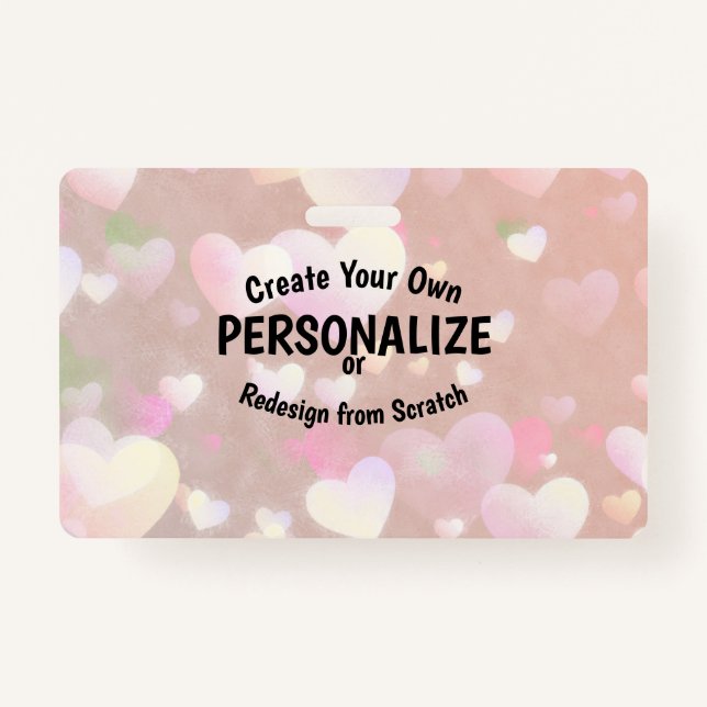 Create Your Own Badge (Front)