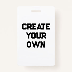 Create Your Own Badge