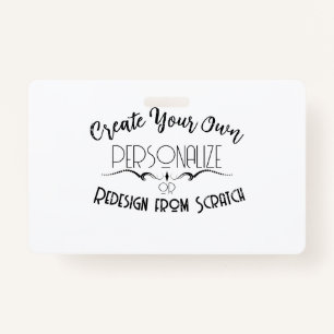 Create Your Own Badge