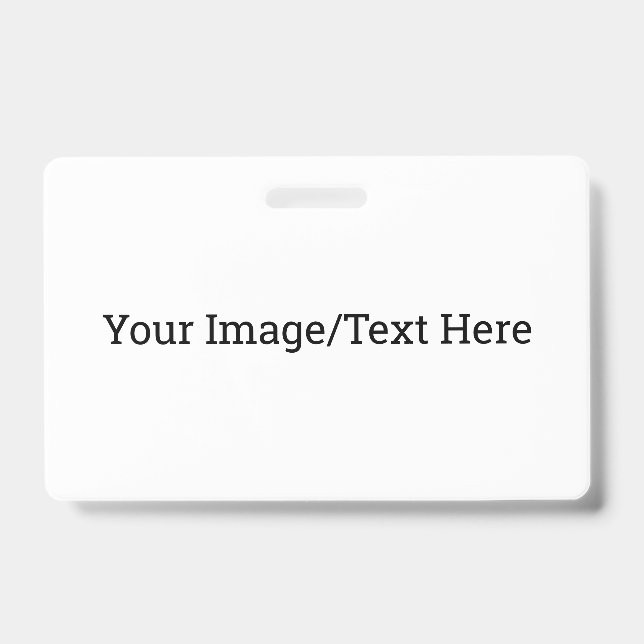 Create Your Own Badge (Front)