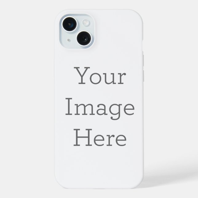 iPhone 15 Plus Slim Fit Case, Glossy (Back)