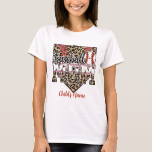 Create Your Own Baseball Mom T-Shirt