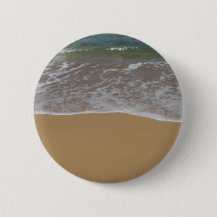 Create your own beach theme 2 inch round button