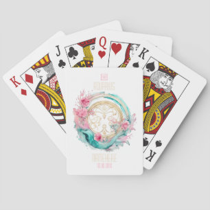 Create Your Own Beautiful Aquarius Zodiac Playing Cards