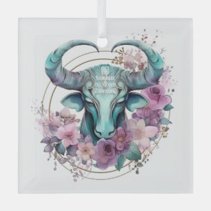 Create Your Own Beautiful Capricorn Zodiac Glass Ornament