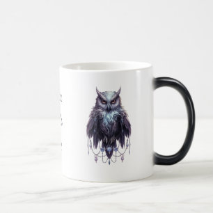Create Your Own Bejeweled Owl Magic Mug