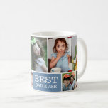 Create Your Own Best Dad Ever 10 Photo Collage    Coffee Mug<br><div class="desc">Photo Collage Mug - A special gift for dad personalized with 10 favourite pictures of happy memories with kids.</div>