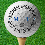 Create Your Own Best Golfer Monogram Father's Day Golf Balls<br><div class="desc">Create Your Own Best Golfer Monogram Golf Balls. Add your monogram initials,  name,  and message to make a fun golf ball.
Make a present for yourself or present as an elegant father's day,  birthday,  anniversary,  or Christmas gift to family or friends such as dad,  grandpa,  uncle,  or brother.</div>