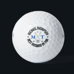 Create Your Own Best Husband Monogram Golf Balls<br><div class="desc">Create Your Own Best Husband Monogram Golf Balls. Easily add your own monogram initials,  name,  and message to make a fun golf ball.
Make a present for yourself or present as an elegant birthday,  anniversary,  or Christmas gift to family or friends such as a husband or partner.</div>