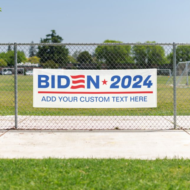 Create Your Own Biden 2024 Banner (Insitu)