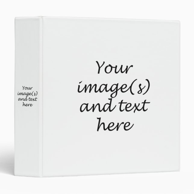 Create Your Own Binder (Front/Spine)