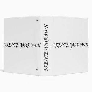 Create your own binder