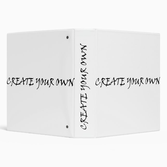 Create your own binder (Background)