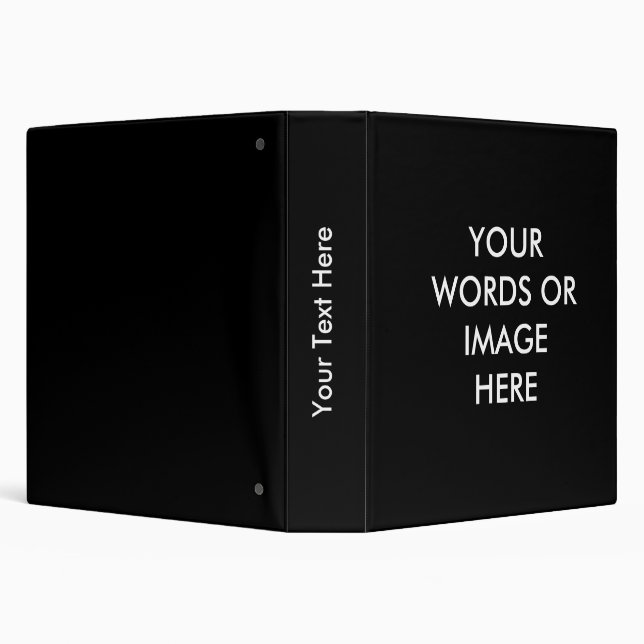 CREATE YOUR OWN BINDER TEMPLATE (Black) (Background)