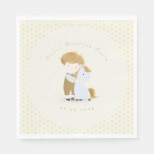 Create your own Birthday Party, Baby Shower Napkin