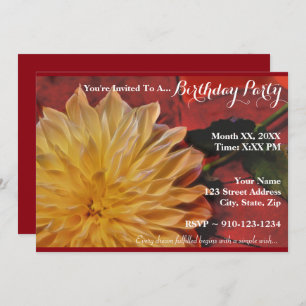 Create Your Own Birthday Party Invitation