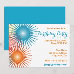 Create Your Own Birthday Party Invitation