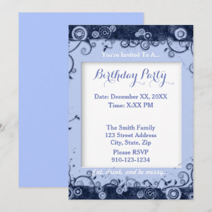 Create Your Own Birthday Party Invitation