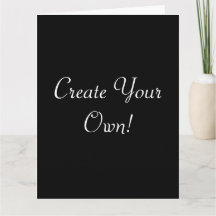 Create Your Own Black and White Large