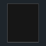 Create Your Own Black Custom Design Holiday Card<br><div class="desc">Make it uniquely yours with this Black customizable template. Add your own text,  photo,  or artwork to create a personalized gift perfect for birthdays,  weddings,  anniversaries,  or any occasion. Stylish,  versatile,  and timeless in classic black.</div>