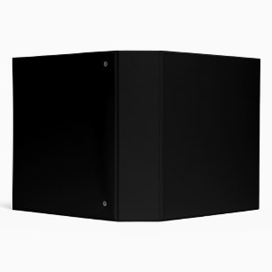 Create Your Own Black Custom Design Holiday Card Binder