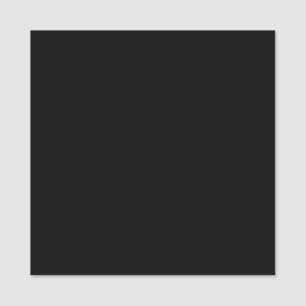 Create Your Own Black Custom Design Holiday Card Name Tag