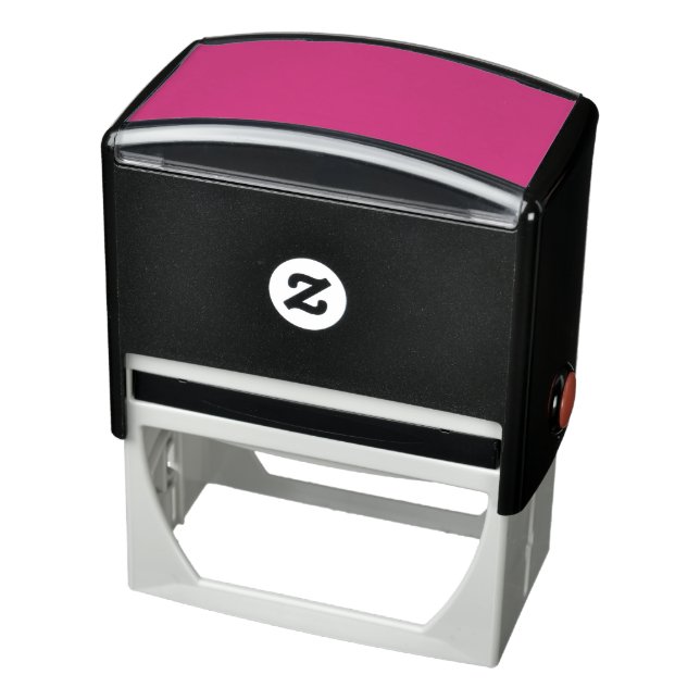Create Your Own Black Custom Design Holiday Card Self-inking Stamp (Product)