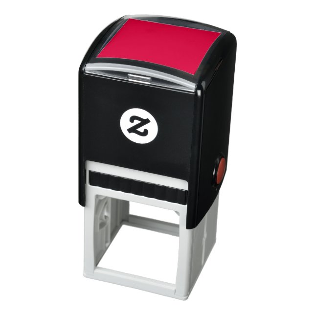 Create Your Own Black Custom Design Holiday Card Self-inking Stamp (Product)