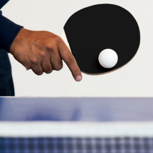 Create Your Own Black Custom Design Ping Pong Paddle