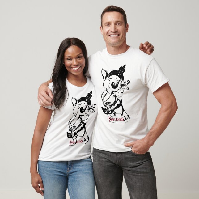Create Your Own Black Ganesh Flute T-Shirt (Unisex)